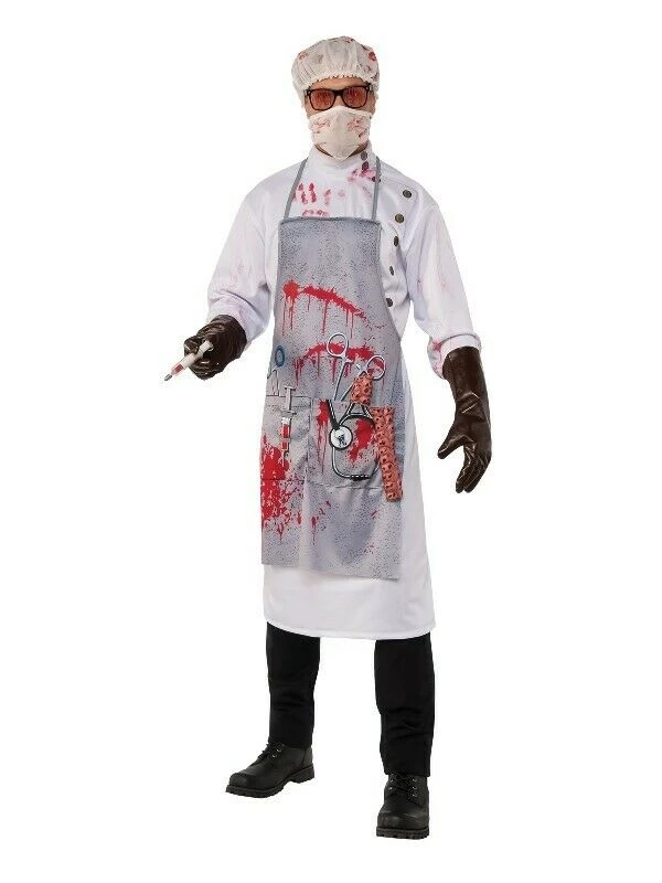 Rubie's Mad Scientist White Lab Coat Halloween Costumes 1 Rubie's Mad Scientist White Lab Coat Halloween Costumes