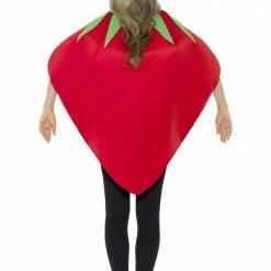 Smiffys CA298 Strawberry Costume Ladies Mens Unisex Novelty Fruit Fancy Red Farm Outfit Costumes 6 Smiffys CA298 Strawberry Costume Ladies Mens Unisex Novelty Fruit Fancy Red Farm Outfit Costumes