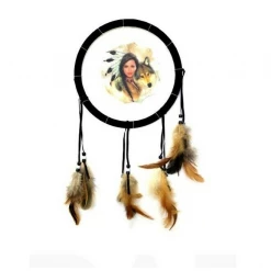 JD Party Home & Garden Dream Catcher 1 Ring 22cm Bedroom Wall Hanging Home Decor