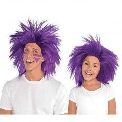 Balloon Agencies Fan Supporters Crazy Spikey Wig Ladies Mens Costume Accessory Many Colours 22 Balloon Agencies Fan Supporters Crazy Spikey Wig Ladies Mens Costume Accessory Many Colours