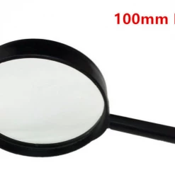 Aussie Toys Magnifying Glass Large 10cm X 3 High Optical Clarity Lens Handheld Handle Loupe