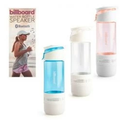 CREA Billboard 2 In 1 Bluetooth Wireless Portable Speaker Water Bottle Electronics