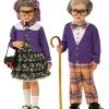 Rubie's Little Old Lady Little Old Man Book Week Boys Girls Costume Costumes