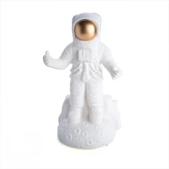 MDI Astronaut On The Moon LED Table Lamp 28cm Energy Efficient Spacesuit Space Home & Garden