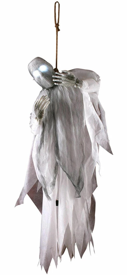 Sweidas Halloween Props/Decoration Animated Fade In & Out Light Up Eyes Strangling Ghost Halloween Prop 2 Sweidas Halloween Props/Decoration Animated Fade In & Out Light Up Eyes Strangling Ghost Halloween Prop