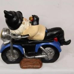MALMAR Home & Garden 30cm DRUNK GNOME BIKER Bike Garden Outfitted Ornament Figurine Statues Christmas 8 MALMAR Home & Garden 30cm DRUNK GNOME BIKER Bike Garden Outfitted Ornament Figurine Statues Christmas