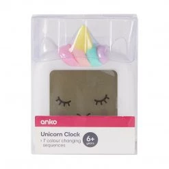 Kmart Home & Garden Unicorn Eyemask Clock Ombre Pen Holder Calculator Wig Girls Ladies Collection