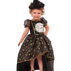 Rubies Deerfield Black Witch Deluxe Girls Book Week Halloween Costume