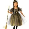 Rubies Deerfield Halloween Costumes Golden Star Witch Book Week Halloween Girls Costume