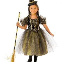 Rubies Deerfield Halloween Costumes Golden Star Witch Book Week Halloween Girls Costume