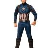 Rubies Deerfield Costumes Avengers Endgame Captain America Deluxe Child Costume