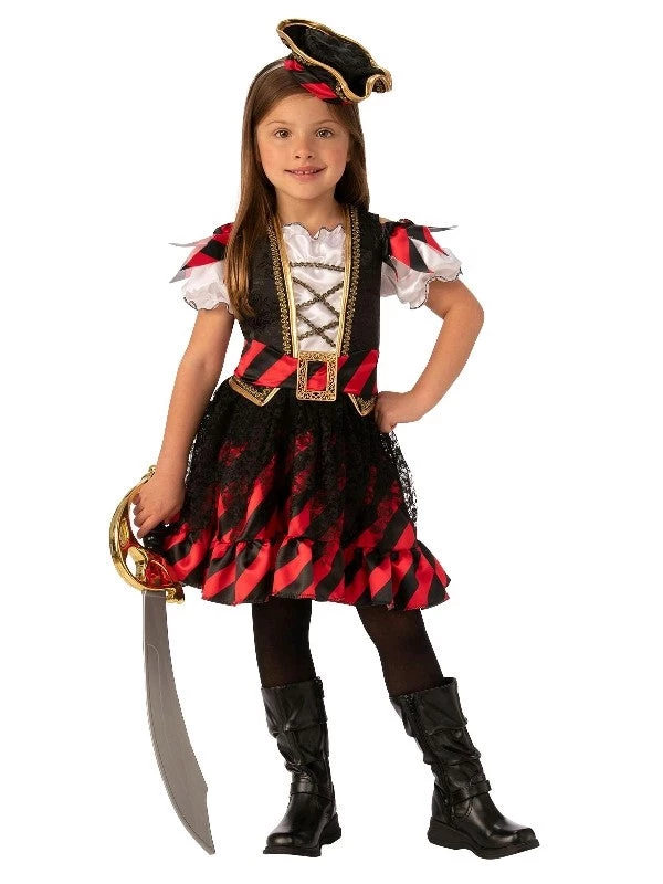 Rubies Deerfield Pirate Girl Book Week Halloween Costume 1 Rubies Deerfield Pirate Girl Book Week Halloween Costume