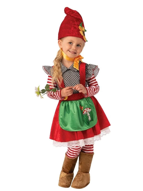 Rubies Deerfield Costumes Garden Gnome Book Week Halloween Girls Costume 1 Rubies Deerfield Costumes Garden Gnome Book Week Halloween Girls Costume