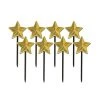 Balloon Agencies Gold Star Plastic Food Picks