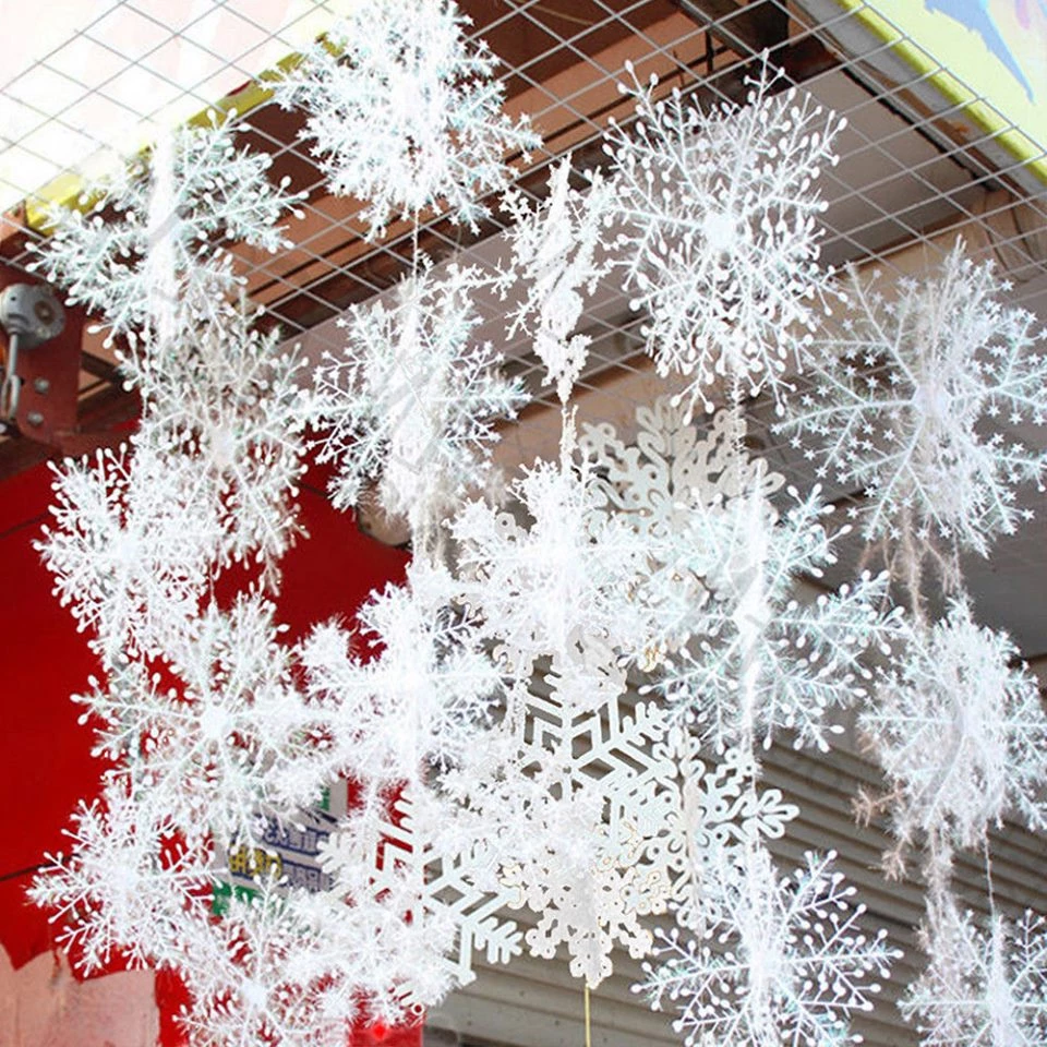 FB Market Place Pack Of 30 White Snowflakes Icle Decorations Christmas Tree Decorations 11cm Diameter Christmas Decorations 1 FB Market Place Pack Of 30 White Snowflakes Icle Decorations Christmas Tree Decorations 11cm Diameter Christmas Decorations