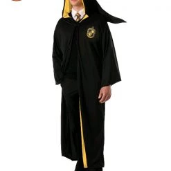 Rubies Deerfield Costumes Licensed Harry Potter Hufflepuff Classic Robe Costume Cloak
