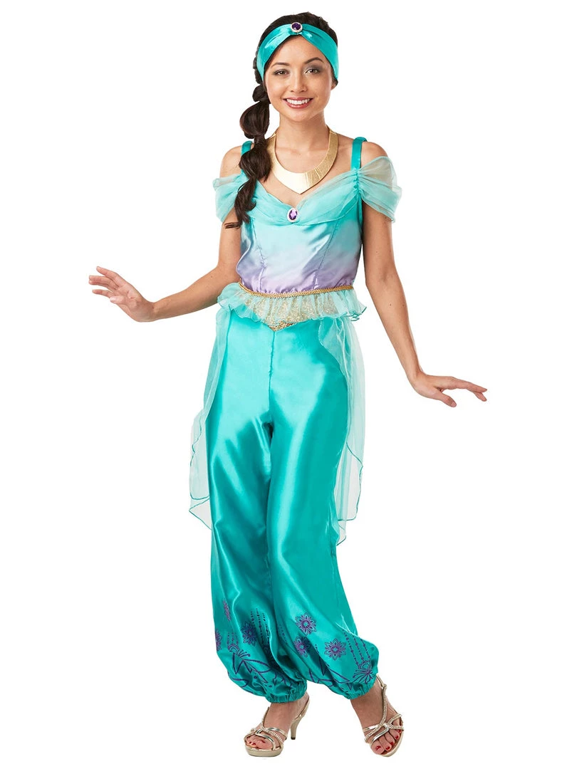 Rubies Deerfield Disney Princess Jasmine Deluxe Ladies Costume Costumes 3 Rubies Deerfield Disney Princess Jasmine Deluxe Ladies Costume Costumes