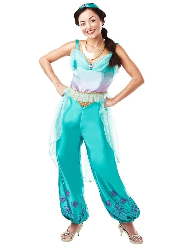 Rubies Deerfield Disney Princess Jasmine Deluxe Ladies Costume Costumes 1 Rubies Deerfield Disney Princess Jasmine Deluxe Ladies Costume Costumes