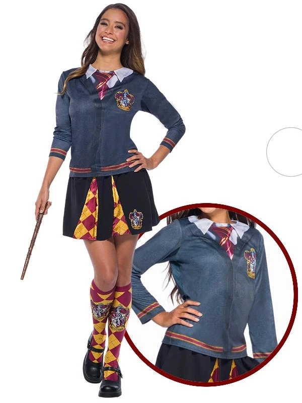 Rubies Deerfield Costumes Harry Potter Gryffindor Top Ladies Costume 1 Rubies Deerfield Costumes Harry Potter Gryffindor Top Ladies Costume