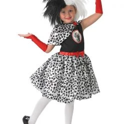 Rubies Deerfield Costumes Cruella De Vil Deluxe Girls Costume