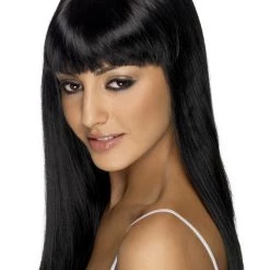 Smiffys Long Straight Glamourama Ladies Wig