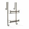 Kmart Black Over Door Shower Caddy Bathroom Storage Rack Holder Organizer Shelf Bath