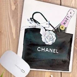 AliExpress Handbag And Moet Champagne Mouse Mat For Ladies