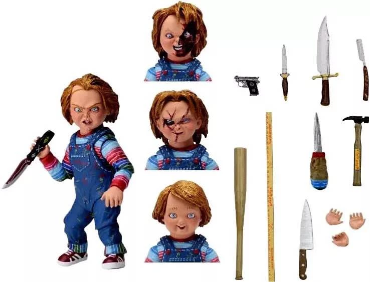 Crazy Crazy & More Crazy Deals Halloween Props/Decoration Ultimate Chucky Dolls Childs Play Action Figures 20Pces Halloween Decoration 6 Crazy Crazy & More Crazy Deals Halloween Props/Decoration Ultimate Chucky Dolls Childs Play Action Figures 20Pces Halloween Decoration