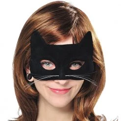 Balloon Agencies Costume Accessories Feline Black Cat Ladies Mask