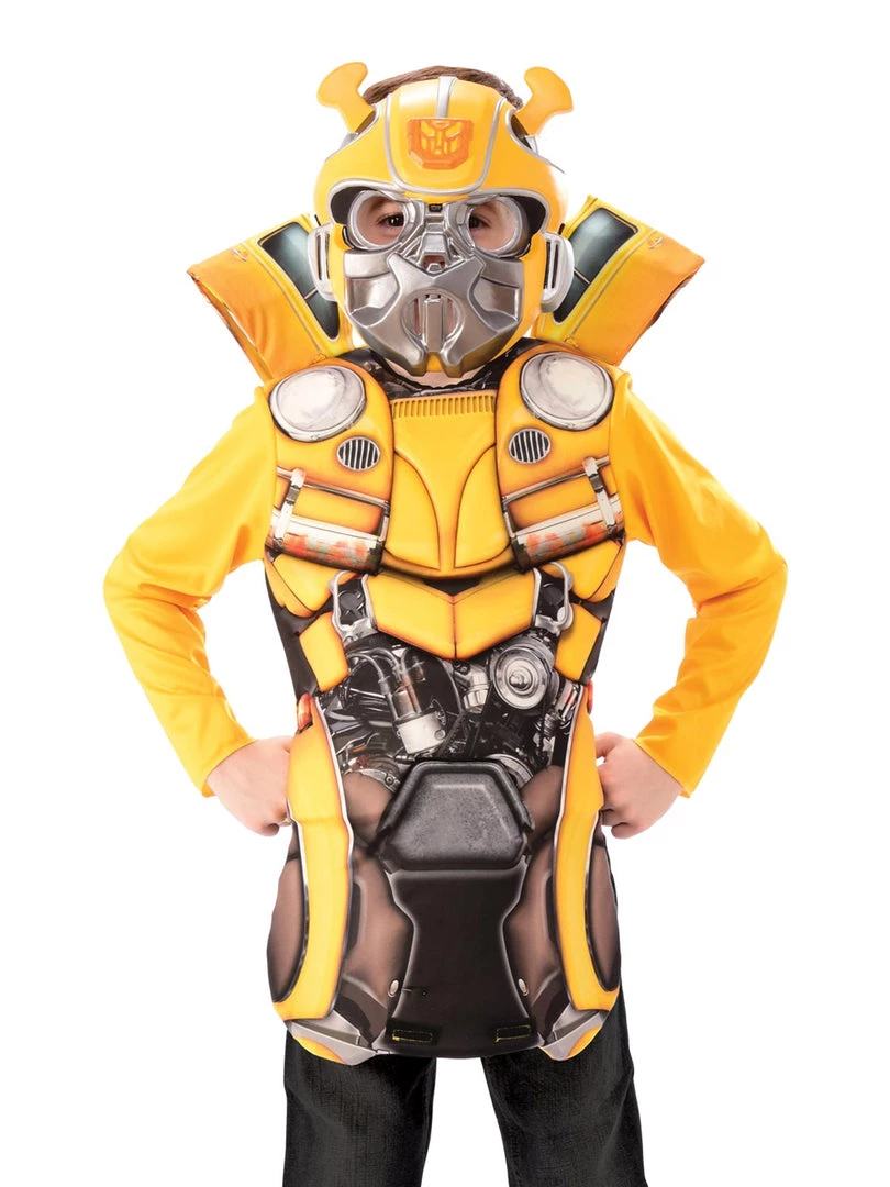 Rubies Deerfield Bumblebee Flip And Reveal Deluxe Costume Top Boys Costume Costumes 3 Rubies Deerfield Bumblebee Flip And Reveal Deluxe Costume Top Boys Costume Costumes