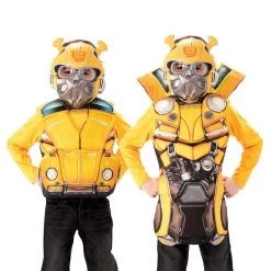 Rubies Deerfield Bumblebee Flip And Reveal Deluxe Costume Top Boys Costume Costumes