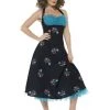 Smiffys Grease Cha Cha DiGregorio Halter Dress Ladies Costume Costumes