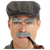 Crazy Crazy & More Crazy Deals Costume Accessories Old Man Grey Facial Hair Eyebrow And Moustache Set