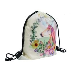 AliExpress Home & Garden Large Round Unicorn Beach Towel Picnic Blanket Wall Tapestry With String Bag Set