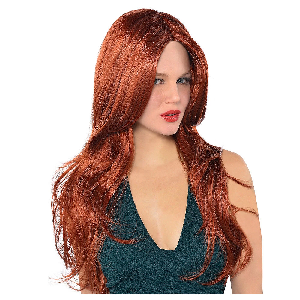 Balloon Agencies Wigs Hot Honey Red Ladies Wig 1 Balloon Agencies Wigs Hot Honey Red Ladies Wig