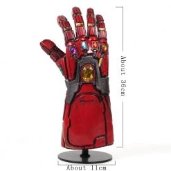 AliExpress Avengers 4 Endgame Iron Man Infinity Gauntlet Latex Glove