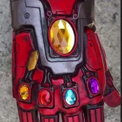 AliExpress Avengers 4 Endgame Iron Man Infinity Gauntlet Latex Glove