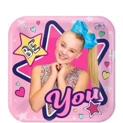Balloon Agencies Jojo Siwa Dessert Plates 8 Packs Birthday Party Supplies