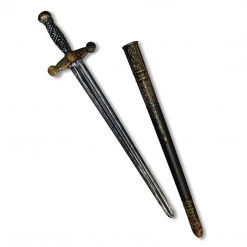 Crazy Crazy & More Crazy Deals Medieval Knight Sword And Sheath Set Costume Accessory Toy | Black Bronze