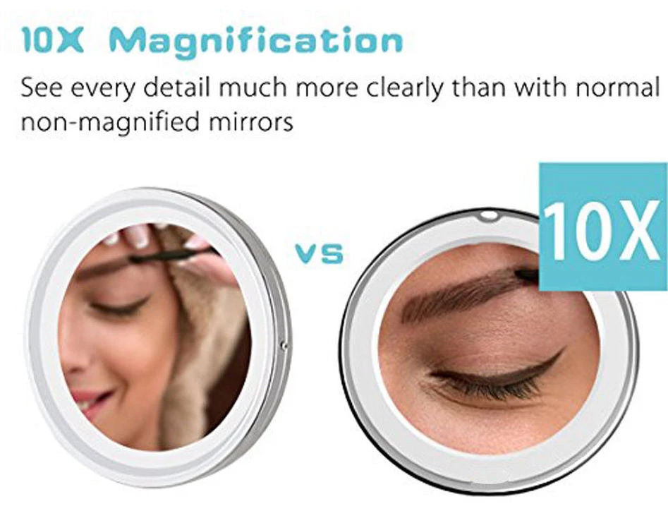 Crazy Crazy & More Crazy Deals Health & Beauty 10x Magnifying LED Light Up Makeup Mirror For Flawless Make Up 5 Crazy Crazy & More Crazy Deals Health & Beauty 10x Magnifying LED Light Up Makeup Mirror For Flawless Make Up
