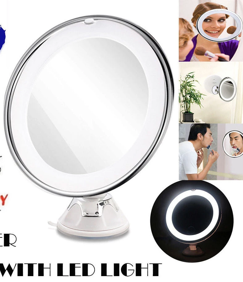 Crazy Crazy & More Crazy Deals Health & Beauty 10x Magnifying LED Light Up Makeup Mirror For Flawless Make Up 2 Crazy Crazy & More Crazy Deals Health & Beauty 10x Magnifying LED Light Up Makeup Mirror For Flawless Make Up