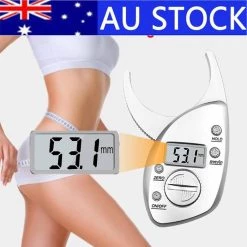 Crazy Crazy & More Crazy Deals Measure Body Fat Caliper Electronic Digital Measure Muscle Tester Health & Beauty