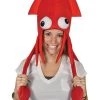 Crazy Crazy & More Crazy Deals Novelty Red Squid Octopus Hat Costume Accessories