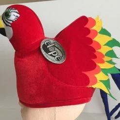 Crazy Crazy & More Crazy Deals Plush Red Velvet Parrot Kids Hat 8 Crazy Crazy & More Crazy Deals Plush Red Velvet Parrot Kids Hat