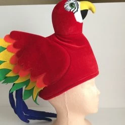 Crazy Crazy & More Crazy Deals Plush Red Velvet Parrot Kids Hat 11 Crazy Crazy & More Crazy Deals Plush Red Velvet Parrot Kids Hat