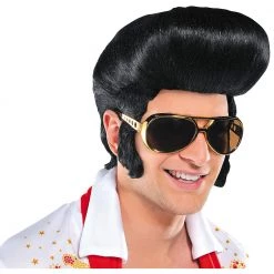 Balloon Agencies Rock And Roll Elvis King Men's Wig