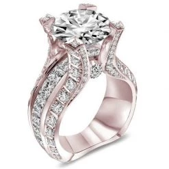 Crazy Crazy & More Crazy Deals Fashion Jewelry Rose Gold Rhinestone Cubic Zircon Crystal Ring