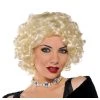 Balloon Agencies Roxie Blonde Curly Ladies Wig Wigs