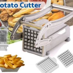 Crazy Crazy & More Crazy Deals Stainless French Fries Slicer Potato Chipper Chip Cutter Home & Garden
