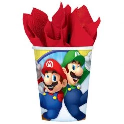 Balloon Agencies Super Mario Plastic Cups Tableware Party Supplies
